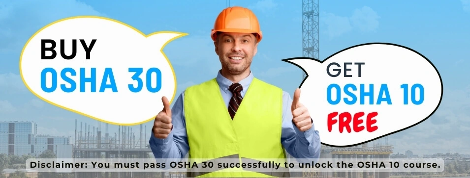 OSHA Courses Black Friday Cyber Monday Discount